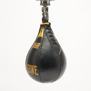 Pera de boxeo Leone DNA AT805 Negro-oro