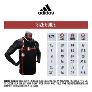 Camiseta sin mangas de boxeo Adidas Punch line