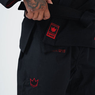 BJJ Gi Kingz Ultralight 2.0 IBJJF Negro