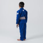 BJJ Gi niño Kingz Kore V2 IBJJF Azul