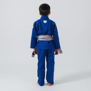 BJJ Gi niño Kingz Kore V2 IBJJF Azul