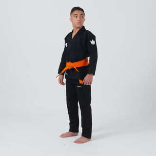 BJJ Gi niño Kingz Kore V2 IBJJF Negro