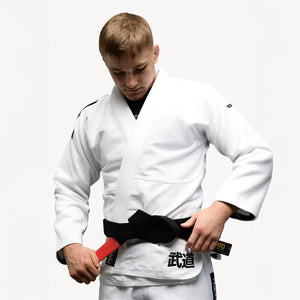 BJJ Gi Manto Society blanco