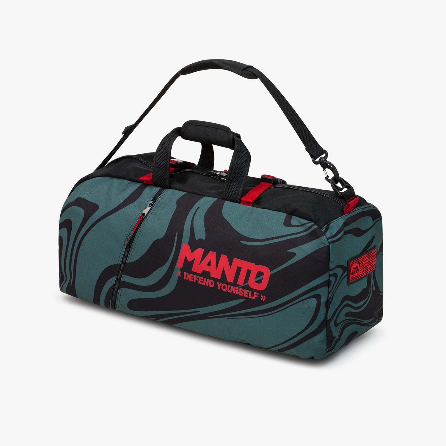 Borsone Zaino Manto Grid Verde-Combat Arena