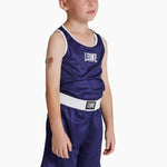 Camiseta sin mangas niño boxeo Leone Double Face AB214J