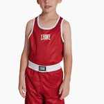 Camiseta sin mangas niño boxeo Leone Double Face AB214J