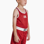 Camiseta sin mangas niño boxeo Leone Double Face AB214J