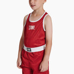 Camiseta sin mangas niño boxeo Leone Double Face AB214J