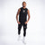 Camiseta sin mangas Boxraw HRDR FSTR SMTR Negro