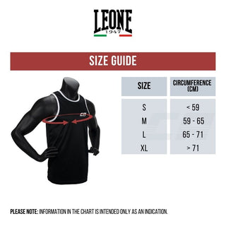 Camiseta sin mangas niño boxeo Leone Iconic AB231J
