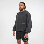 Felpa Boxraw Sparring Club Oversize Nero-Combat Arena