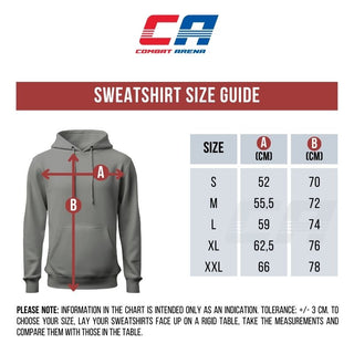 Sudadera Combat Arena Muay Thai-gers con capucha