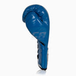 Guantes de boxeo Cleto Reyes Profesional CB2 Azul-negro con cordones