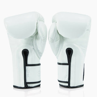 Guantes de boxeo Fairtex x Glory BGVG3 Blanco-oro