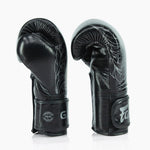 Guantes de boxeo Fairtex x Glory BGVG3 Negro-plata