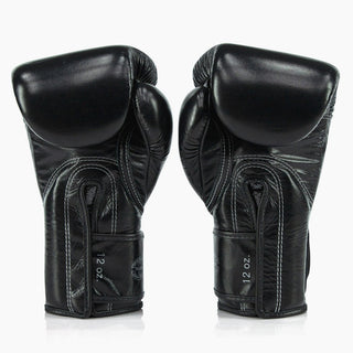 Guantes de boxeo Fairtex x Glory BGVG3 Negro-plata