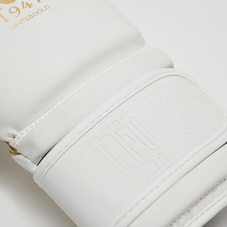 Guantoni Leone Idol GN059D Bianco-oro-Combat Arena