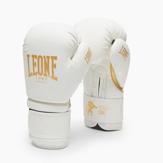 Guantoni Leone Idol GN059D Bianco-oro-Combat Arena