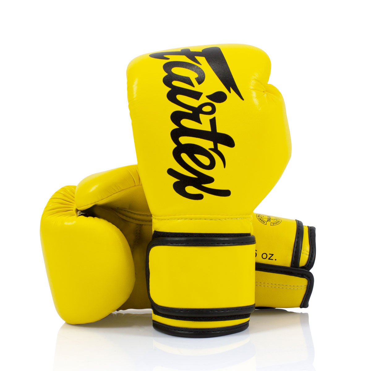 Guantes Muay Thai Fairtex BGV14 Amarillo