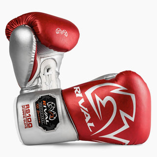 Guantes de boxeo Rival Sparring Profesional RS100 con cordones