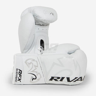 Guantes de boxeo Rival RFX Guerrero Pro Fight SF-H blanco