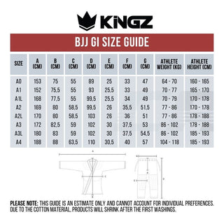 BJJ Gi Kingz The One V2 IBJJF Azul