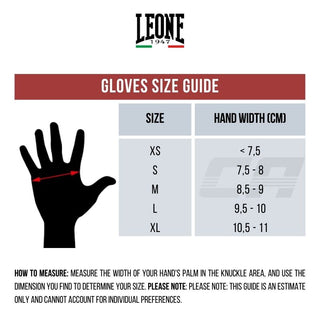 Guantes Leone de la sala AB713
