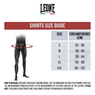 Pantalones cortos de entrenamiento Leone Esencial ABXE07