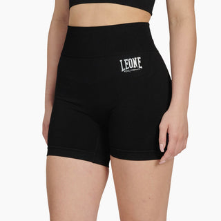Pantalones cortos a compresión mujer Leone Logo ABX123