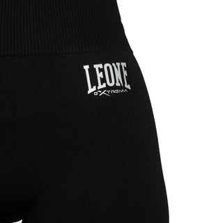 Pantalones cortos a compresión mujer Leone Logo ABX123