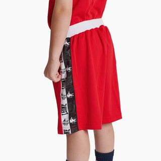 Pantalones cortos niño boxeo niño Leone Iconic AB232J