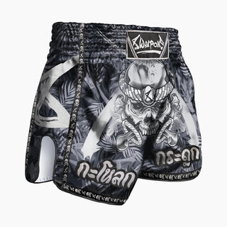Pantalones cortos kick-tailandés 8 Weapons Bone Island