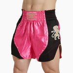 Pantaloncini kick-thai Leone Classic AB881 Rosa-Combat Arena