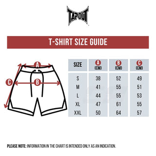Pantalones cortos Tapout Blashed Negro