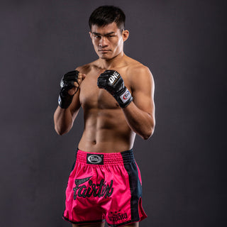 Pantalones kick-thai Fairtex BS1714 Rosa