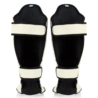 Espinilleras Fairtex Competición SP5 con parapiés Blanco