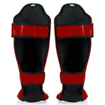 Espinilleras Fairtex Competición SP5 con parapiés Rojo