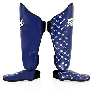 Espinilleras Fairtex Competencia SP5 con parapiés Azul