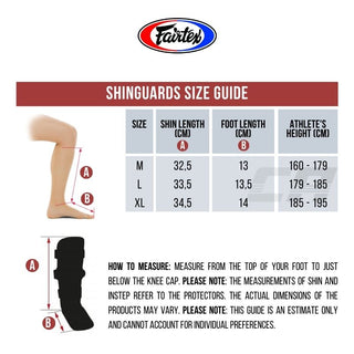 Espinilleras Fairtex SP7 Con Parapies Separables