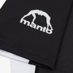 Rashguard Manto Ranked 25 maniche corte Bianco-Combat Arena