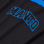 Rashguard Manto Ranked 25 maniche corte Blu-Combat Arena