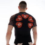 Rashguard Manto Tuff Luv manga corta negro