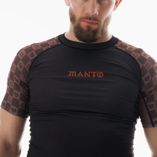 Rashguard Manto Tuff Luv manga corta negro
