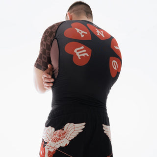 Rashguard Manto Tuff Luv manga corta negro