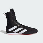Scarpe da Boxe Adidas Box Hog 4 Nero-bianco-Combat Arena