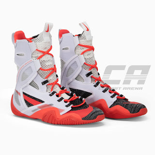Botas de boxeo Nike Hyperko 2.0 Blanco-Carmesí