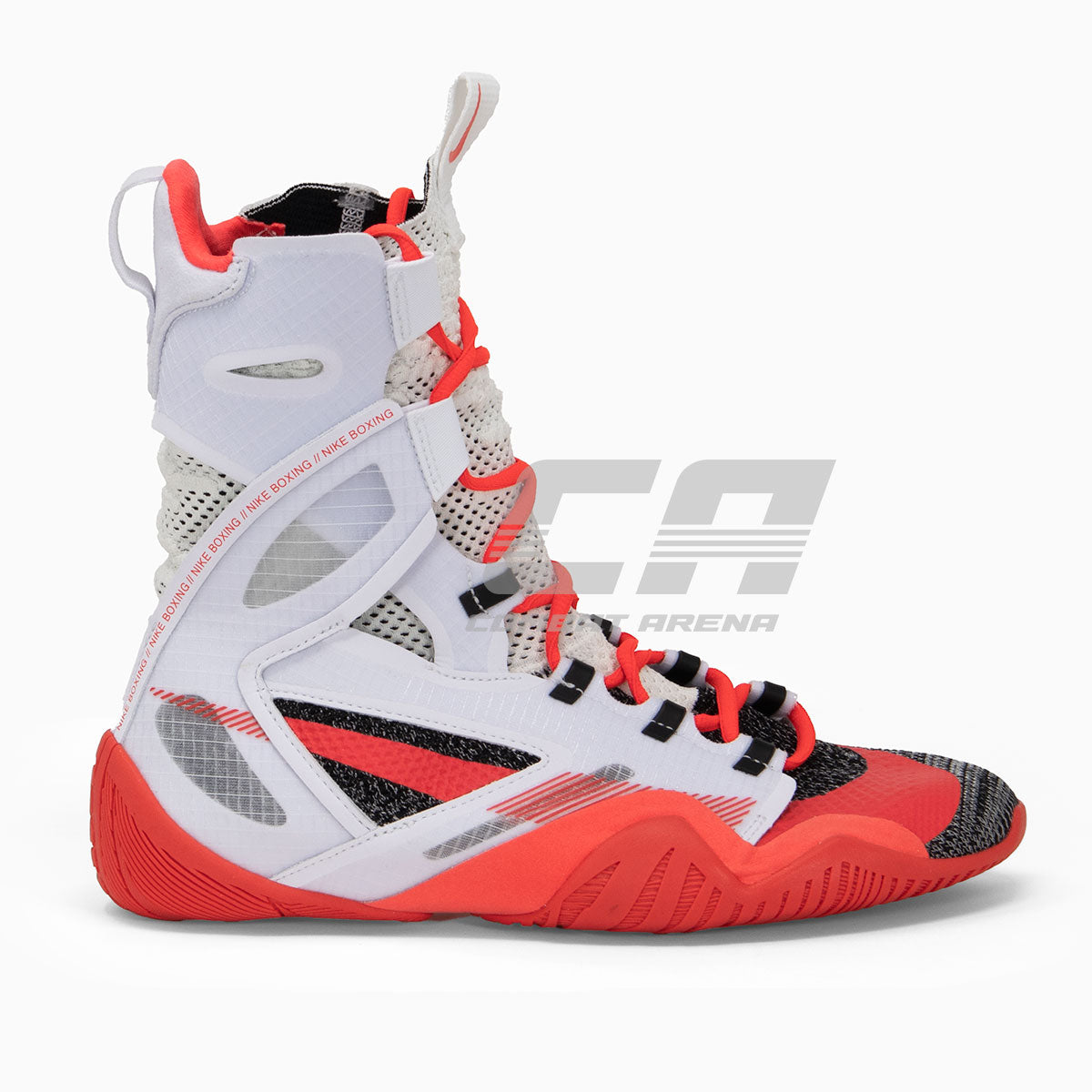 Botas de boxeo Nike Hyperko 2.0 Blanco-Carmesí