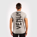 Camiseta en Algodón Venum Giant Gris-Negro