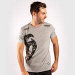 Camiseta en Algodón Venum Giant Gris-Negro