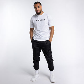 T-shirt Boxraw A.B.C. Bianco-Combat Arena